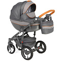 Детская коляска Adamex Monte Deluxe Carbon 3 в 1 Детская коляска Adamex Monte Deluxe Carbon 3 в 1 D43 — Фото