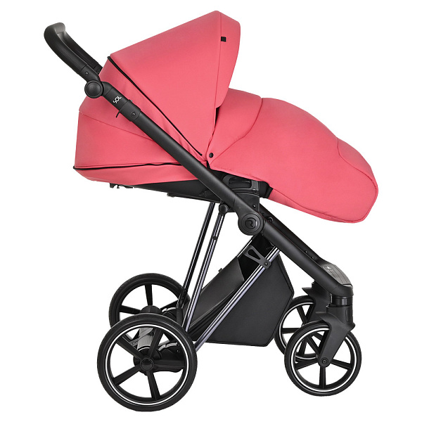 Детская коляска Roan Sol Luxury 2 в 1 на серебряной раме фото 10