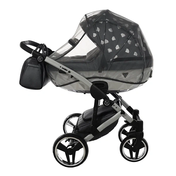 Детская коляска Junama Glow V2 3 в 1 на серебряной раме фото 3