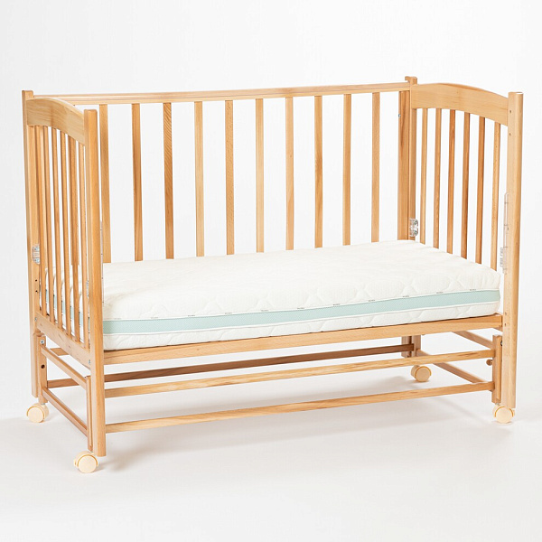 Детская кроватка Mr Sandman Pocket Base с продольным маятником фото 5