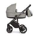 Детская коляска Roan Bass Next 2 в 1 Детская коляска Roan Bass Next 2 в 1 RN027 Titanium/черная ручка — Фото