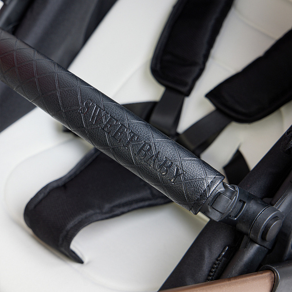 Детская коляска-трансформер Sweet Baby Ranger 3 в 1 на золотой раме фото 9