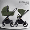 Детская коляска Sweet Baby Stella Plus 2 в 1 Green — Фото