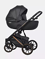 Детская коляска Riko Basic Montana Premium Copper 2 в 1 12 Black — Фото