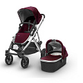 Детская коляска UPPAbaby Vista 2 в 1 Красный — Фото