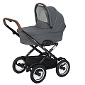 Детская коляска Navington Caravel 2 в 1, диаметр колёс 12" 30см (Roca
						
					) — Фото
