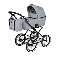 Детская коляска Noordline Nicole Classic Black 2 в 1 Grey — Фото