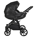 Детская коляска Tutis Nanni 2023 2 в 1 кожа Детская коляска Tutis Nanni 2023 2 в 1 кожа 1322699 Jet Black — Фото
