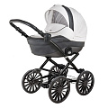 Детская коляска BeBe-Mobile Giulia Deluxe Carbon 2 в 1, эко-кожа Детская коляска BeBe-Mobile Giulia Deluxe Carbon 2 в 1, эко-кожа 18S — Фото