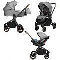 Детская коляска Carrello Epica 8511/1 3 в 1 Детская коляска Carrello Epica 8511/1 3 в 1 Silver Grey — Фото