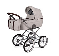 Детская коляска Noordline Nicole Classic Chrom 2 в 1 Детская коляска Noordline Nicole Classic Chrom 2 в 1 Beige — Фото