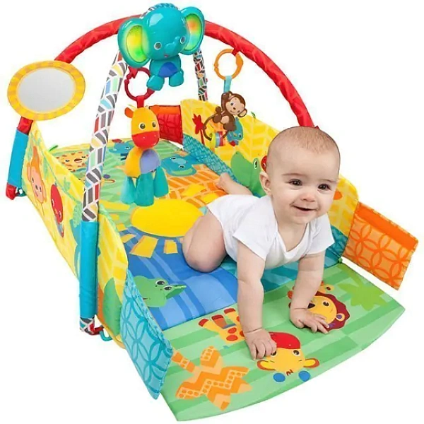 Развивающий коврик Bright Starts Брайт Стартс Солнечное Сафари 52157 фото 4