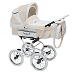 Детская коляска Reindeer Prestige Lily 3 в 1, эко-кожа Детская коляска Reindeer Prestige Lily 3 в 1, эко-кожа - Фото