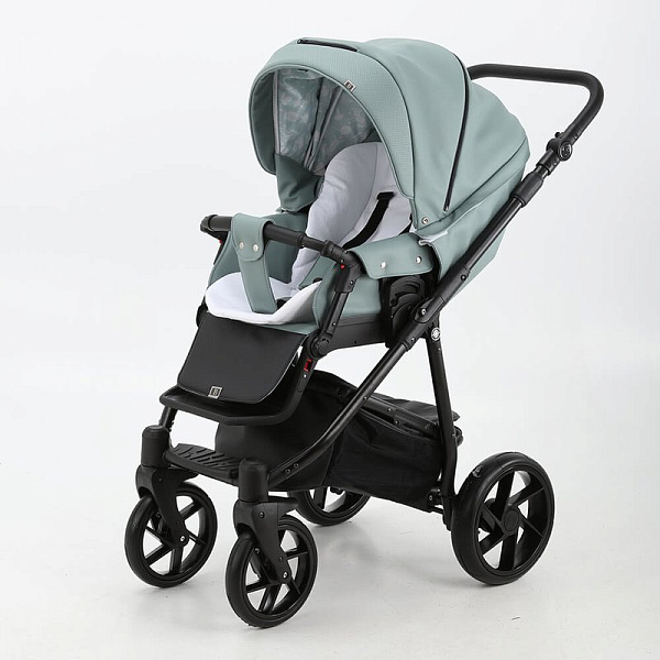 Детская коляска BeBe-Mobile Gusto Deluxe 2 в 1, эко-кожа фото 3