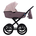Детская коляска Aroteam Moreno SL 2 в 1 (04 светло-розовый+т.пудра кожа
						
					) — Фото