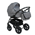 Детская коляска Alis Berta 2021 3 в 1 (02 темно-серый
						
					) — Фото