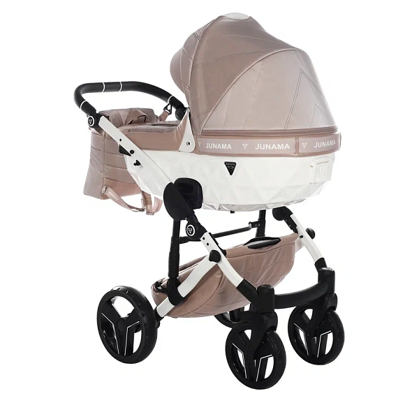Детская коляска Junama Clermont 3 в 1 на белой раме фото 4