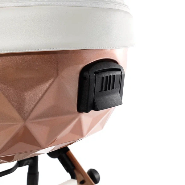 Детская коляска Junama Diamond Mirror Satin V2 3 в 1 на медной раме фото 9