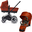 Детская коляска Cybex Priam Lux 2 в 1, шасси All Terrain Chrome Детская коляска Cybex Priam Lux 2 в 1, шасси All Terrain Chrome - Фото