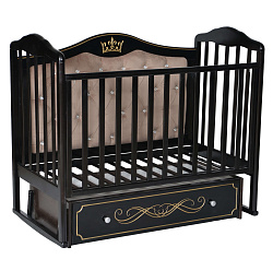 Детская кроватка Антел Алита 777 с мягкой спинкой