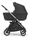Детская коляска Inglesina Electa System Duo 2 в 1 на шасси Electa Iridium Black AA52P0UPB + AE50P0002 UPPER BLACK — Фото
