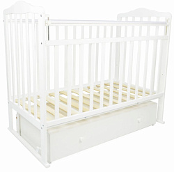 Детская кроватка Indigo Милана New+, маятник/ящик