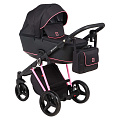 Детская коляска Adamex Cristiano Fluo 3 в 1 Детская коляска Adamex Cristiano Fluo 3 в 1 Pink — Фото