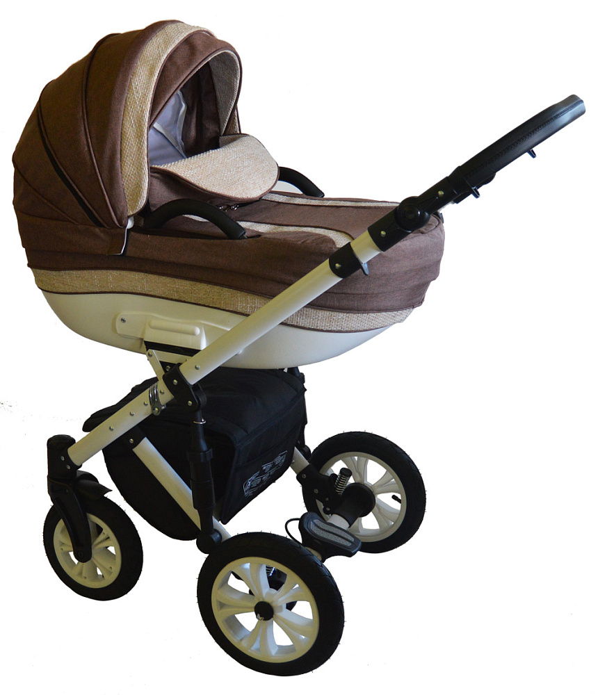 Детская коляска Gusio (Briciola) Carrera New 3 в 1 - Фото