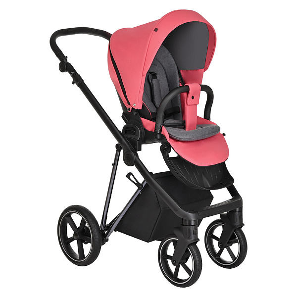 Детская коляска Roan Sol Luxury 2 в 1 на серебряной раме фото 6