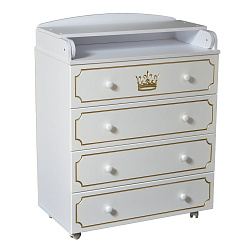 Пеленальный комод Антел Nikol МДФ 800/4