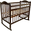 Детская кроватка PloomaBaby Паолина, колеса + качалка Детская кроватка PloomaBaby Паолина, колеса + качалка - Фото