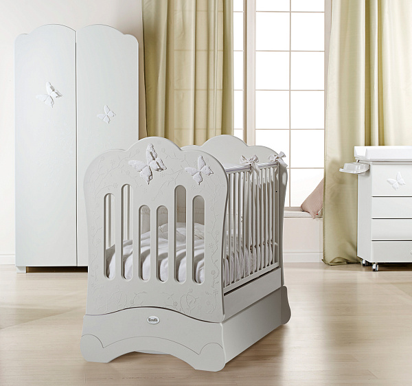 Детская кроватка Feretti FMS Charme маятник фото 8
