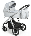 Детская коляска Baby Design Bueno 2 в 1 27 light gray — Фото