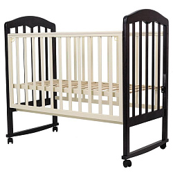 Детская кроватка Топотушки Сильвия-2, колесо/качалка