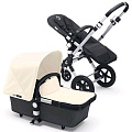 Детская коляска Bugaboo Cameleon 3 2 в 1 (alu/black/off white белый
						
					) — Фото