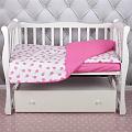 Комплект постельного белья в кроватку AmaroBaby Baby Boom из бязи, 3 предмета Комплект постельного белья в кроватку AmaroBaby Baby Boom из бязи, 3 предмета Мороженки — Фото