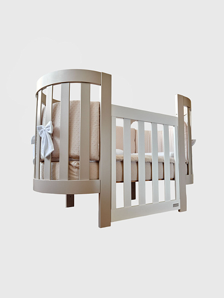 Детская кроватка-трансформер Italbaby Lunetta Ovale фото 1