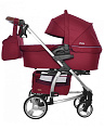 Детская коляска Carrello Vista CRL-6501 2 в 1 Детская коляска Carrello Vista CRL-6501 2 в 1 Ruby Red — Фото