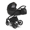 Детская коляска Camarelo Avenger 2021 3 в 1 Детская коляска Camarelo Avenger 2021 3 в 1 06 черный жаккард/черная экокожа — Фото