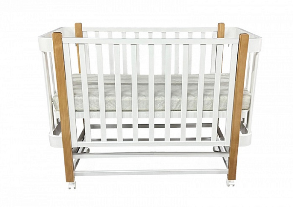 Детская кроватка Кедр Florencia 2, автостенка/маятник фото 1