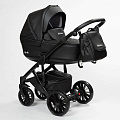 Детская коляска Mr Sandman Apollo GSF 3 в 1 (Черный Экокожа
						
					) — Фото