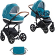 Детская коляска Tutis Mimi Style 2 в 1, ткань+эко-кожа Детская коляска Tutis Mimi Style 2 в 1, ткань+эко-кожа - Фото