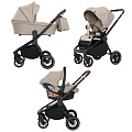 Детская коляска Carrello Epica CRL-8511/1 3 в 1 2022 Детская коляска Carrello Epica CRL-8511/1 3 в 1 2022 Almond Beige — Фото