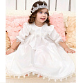 Крестильный комплект для девочки Makkaroni Kids Варвара, 2 предмета (86-92см (1,5-2года)) — Фото