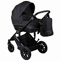 Детская коляска Indigo Coin 2 в 1 (Черный
						
					) — Фото