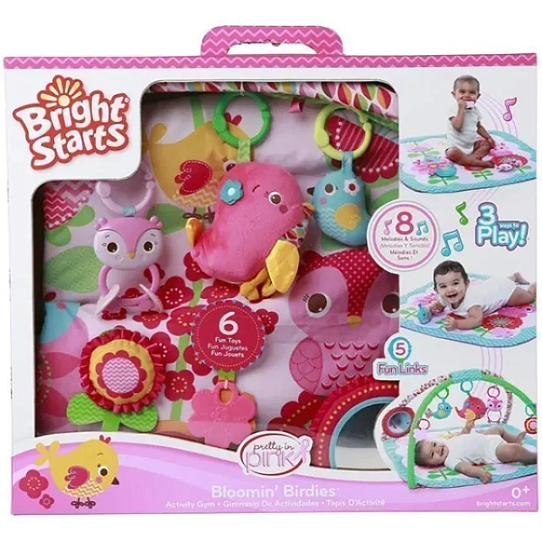 Развивающий коврик Bright Starts Брайт Стартс Птички в Саду 52038 фото 5