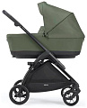 Детская коляска Inglesina Electa System Duo 2 в 1 на шасси Electa Black AA52P0TBG + AE50P0000 TRIBECA GREEN — Фото
