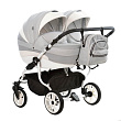 Детская коляска Indigo INDIGO Duo 2 в 1 на белой раме Детская коляска Indigo INDIGO Duo 2 в 1 на белой раме - Фото