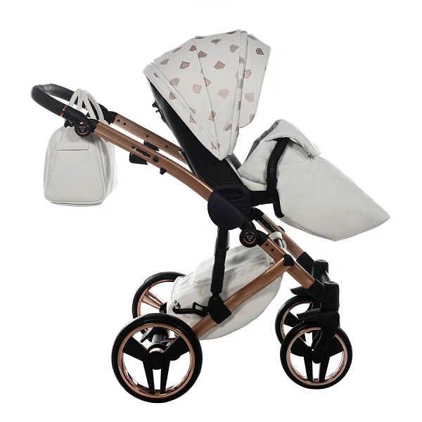 Детская коляска Junama Glow V2 2 в 1 на медной раме фото 16