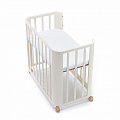 Детская приставная кроватка Nuovita Accanto Ferrara (Vaniglia, Vaniglia/Ваниль, Ваниль
						
					) — Фото